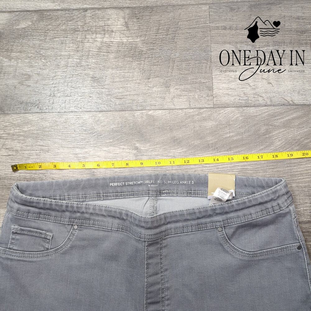 Chico's Girlfriend Slim Leg Ankle Jeans Size Chico's 3 (16) - Picture 3 of 6